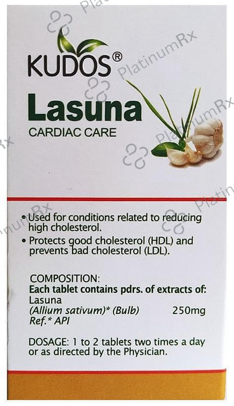 Kudos Lasuna Tablet