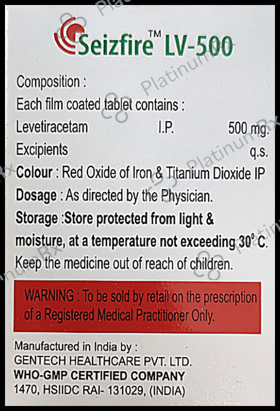 Seizfire LV 500 Tablet