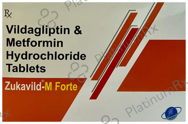 Zukavild M Forte 1000/50mg Tablet 10s