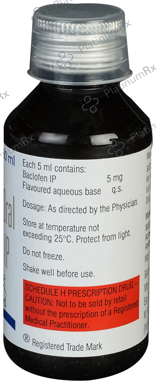 Liofen 5mg Oral Solution 100ml