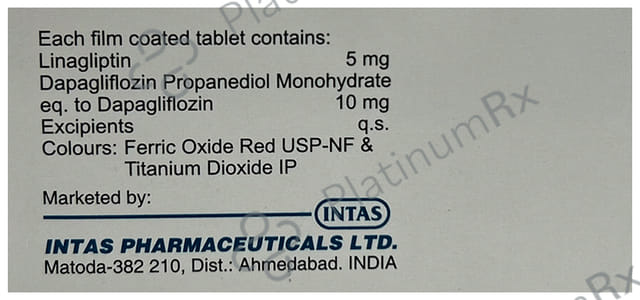 Linero D 10/5mg Tablet 10s