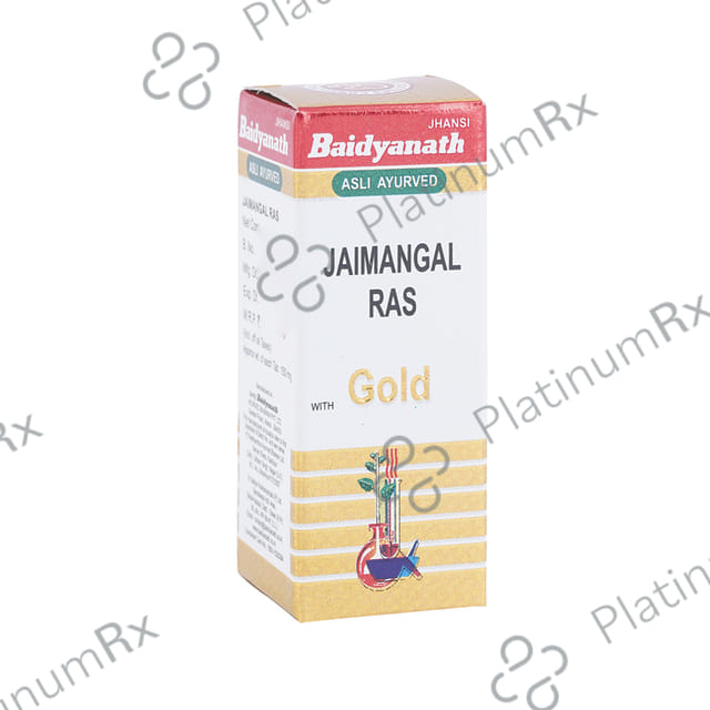 Baidyanath (Jhansi) Jaimangal Ras with Gold Tablet