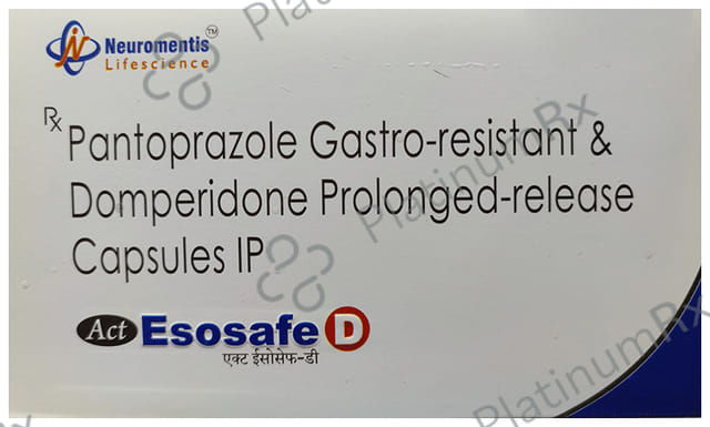 Act Esosafe D 30/40mg Capsule PR 10s