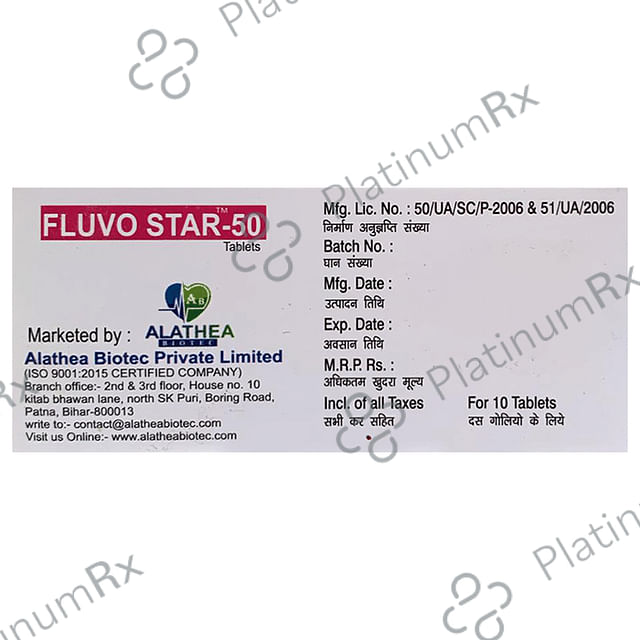 Fluvo Star 50 Tablet