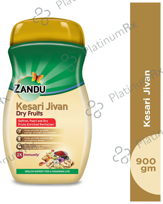 Zandu Kesari Jivan for Strength & Stamina - Dry Fruits 900 gm