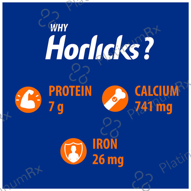 Horlicks Drink - Powder with Zinc, Vitamin C & D - Flavour Chocolate Delight 500 gm