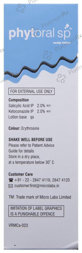 Phytoral SP Scalp Lotion 60ml