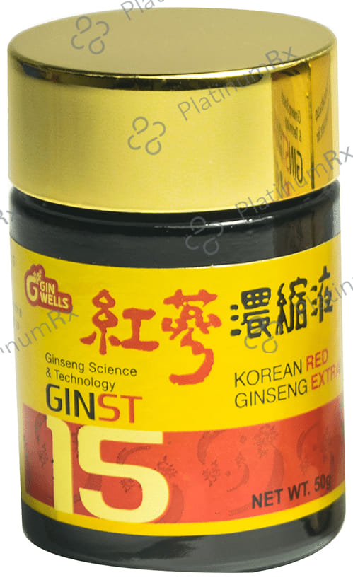 Ginst 15 Korean Red Ginseng Extract 50 gm