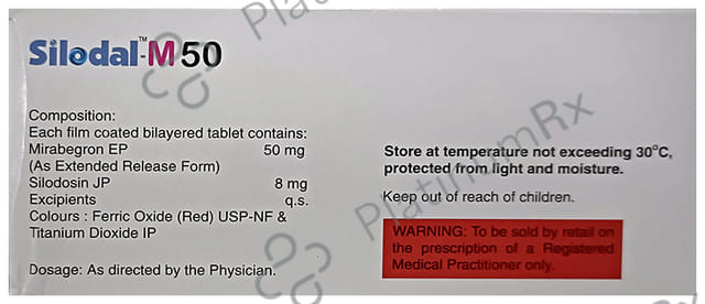 Silodal M 50/8mg tablet ER 10s