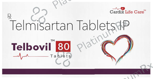 Telbovil 80mg Tablet 15s