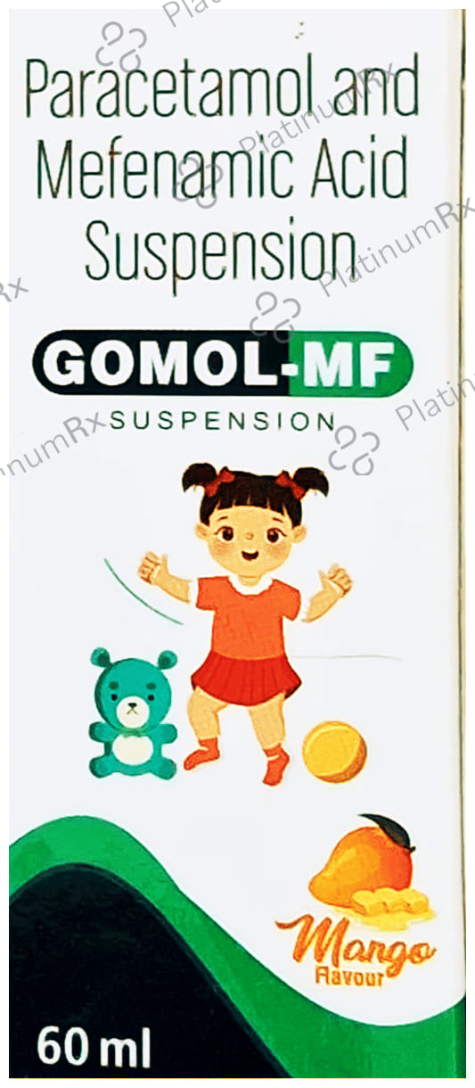 Gomol 100/250mg MF Oral Suspension Mango 60ml