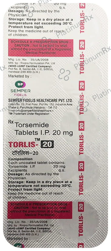 Torlis 20mg Tablet