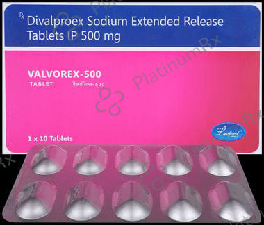 Valvorex 500mg XR Tablet 10s