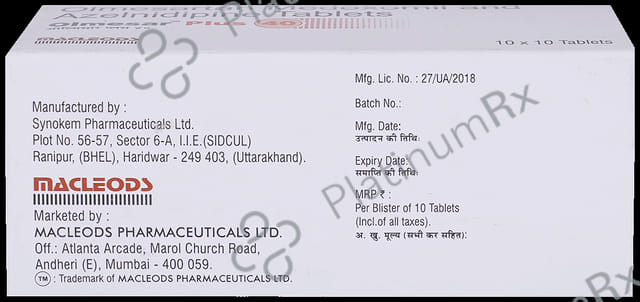 Olmesar Plus 40/8mg Tablet 10s