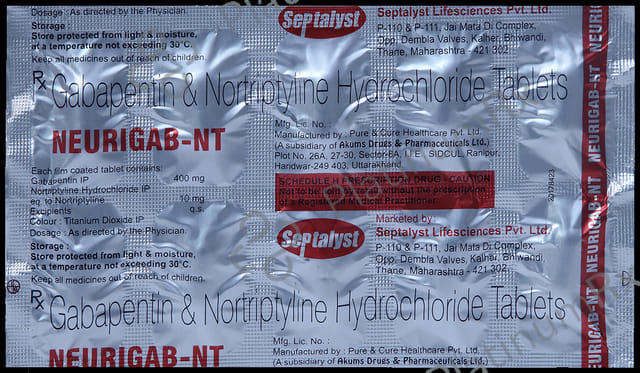 Neurigab-NT 400mg/10mg Tablet