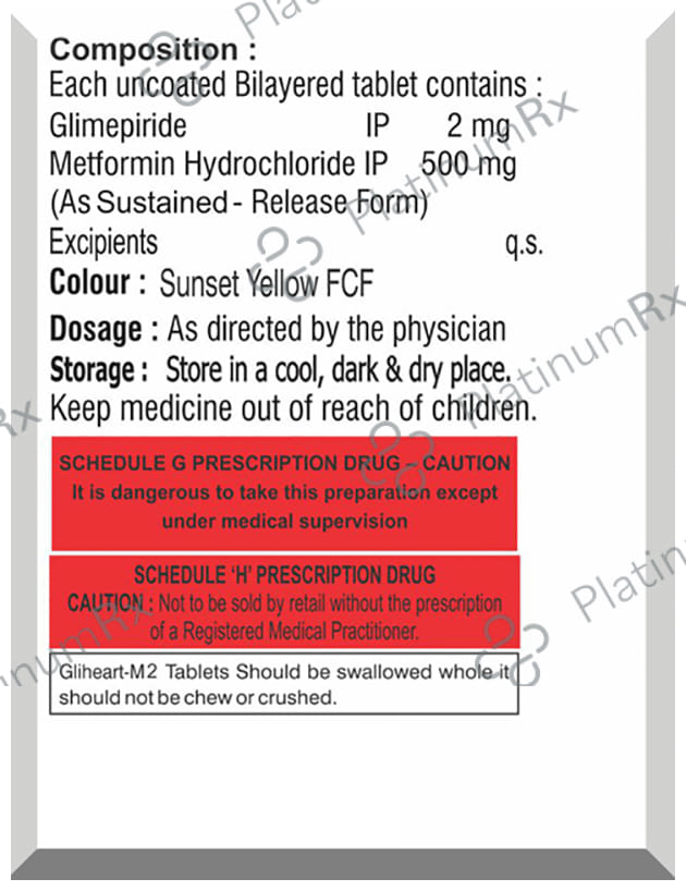 Gliheart-M2 Tablet SR