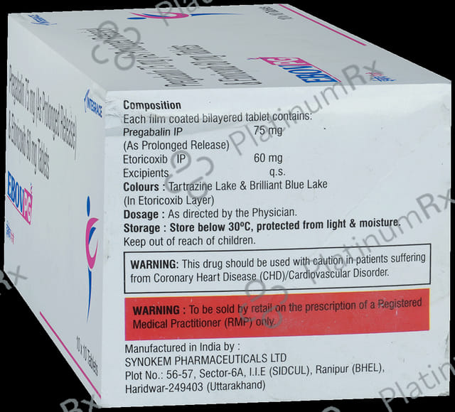 Ebov PG 75/60mg Tablet 10s