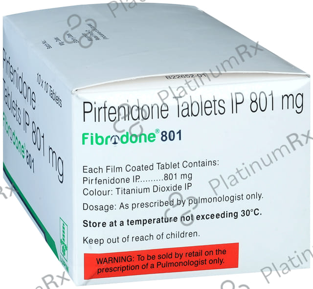 Fibrodone 801mg Tablet 10s