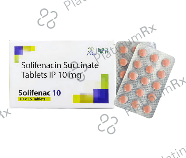Solifenac 10mg Tablet 15s