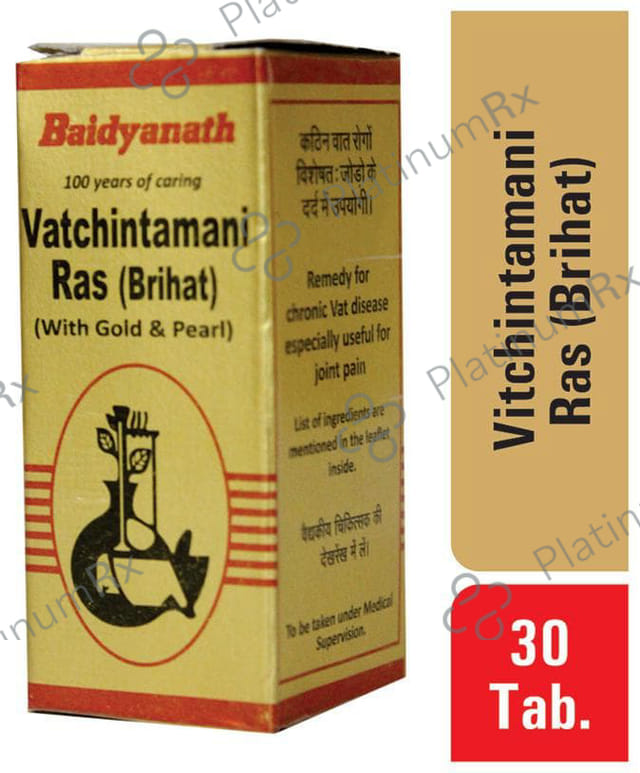 Baidyanath (Nagpur) Vatchintamani Ras (Brihat) Tablet 30 tablets