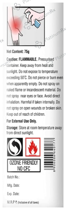Coolex Burn Relief Spray 75gm