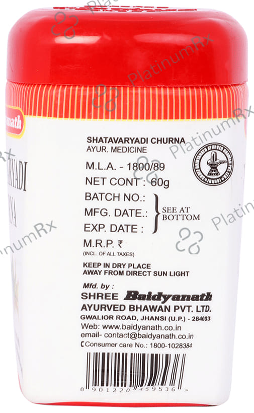 Baidyanath (Jhansi) Shatavaryadi Churna