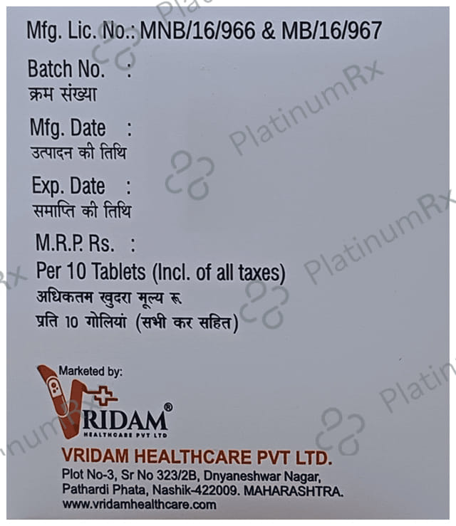 Vri Crono 500 Tablet CR