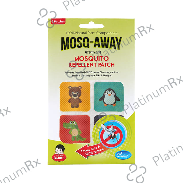Leeford Mosq-Away Mosquito Repellent Patch