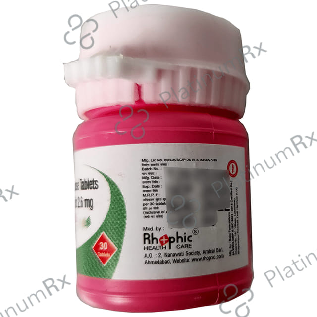 Nitrophic 2.6 Tablet CR