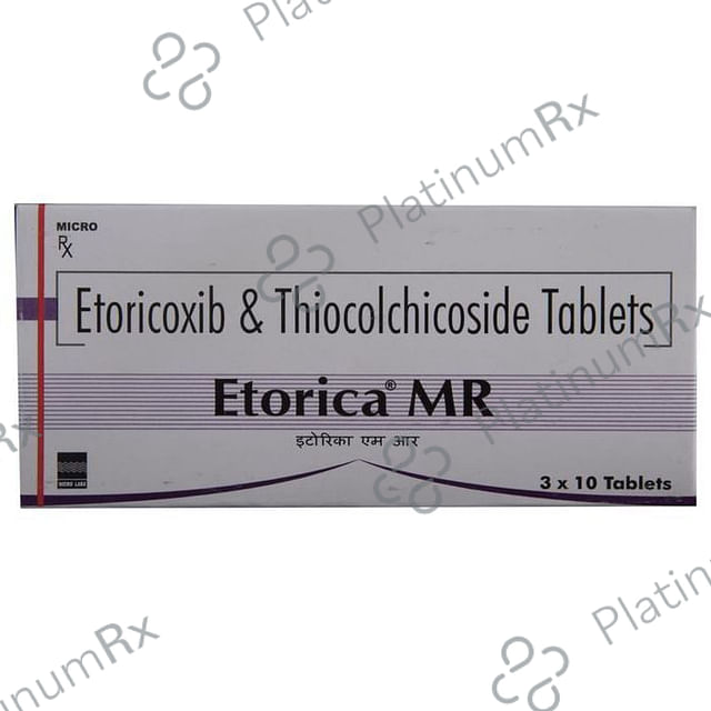Etorica MR 60/4mg Tablet 10s