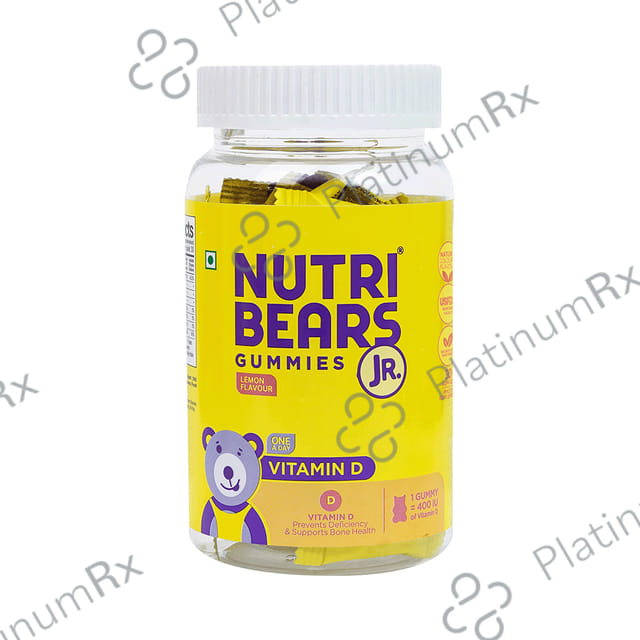 NutriBears Vitamin D 400IU Gummy 30s
