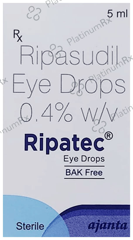 Ripatec 0.4% BAK Free Eye Drop 5ml