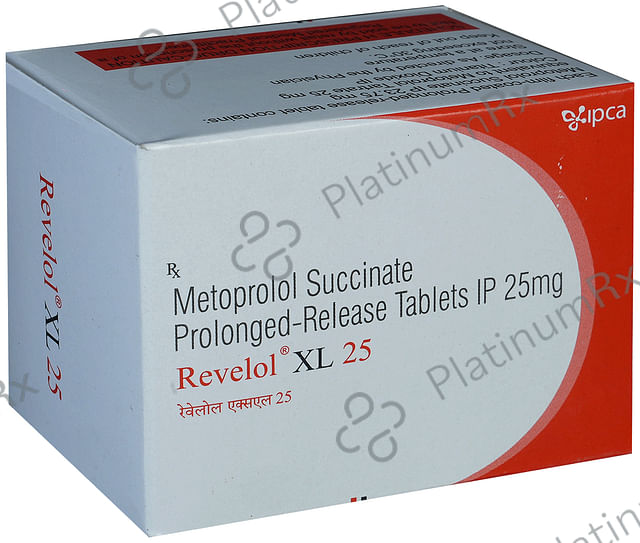 Revelol 25mg XL Tablet PR 15s