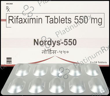 Nordys 550mg Tablet 10s