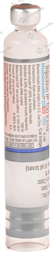 Huminsulin 50/50 (100 IU/ml) (1X3ml Penfill Cartridge / Injection)