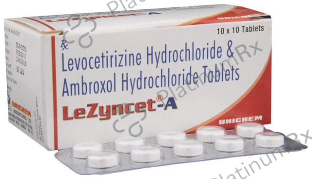 Lezyncet A 60/2.5mg Tablet 10s