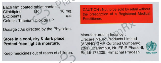 Cilink 10mg Tablet 10s