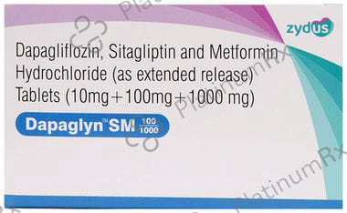 Dapaglyn SM 10/1000/100mg Tablet 10s