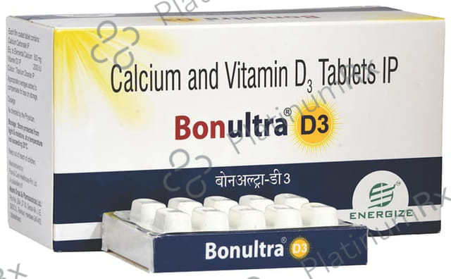 Bonultra D3 500mg/2000IU Tablet 10s