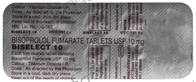Biselect 10mg Tablet 10s