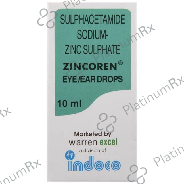 Zincoren Eye/Ear Drop 10ml