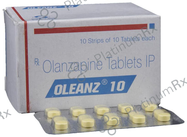 Oleanz 10mg Tablet 10s