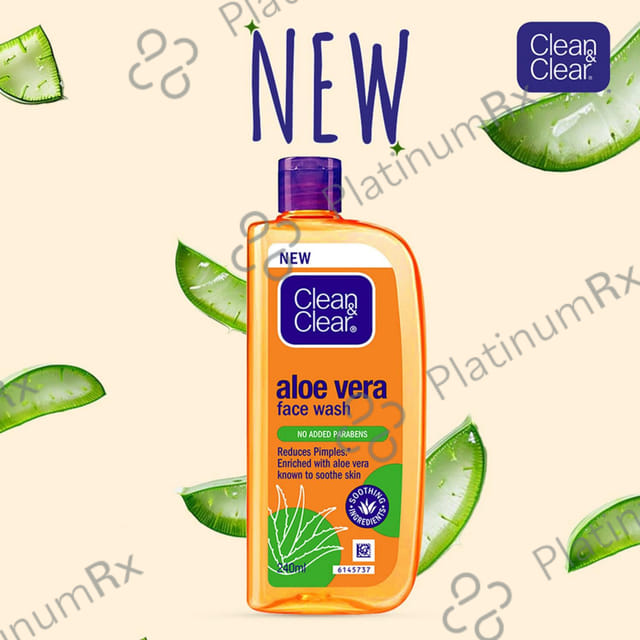 Clean & Clear Aloe Vera Face Wash 240ml