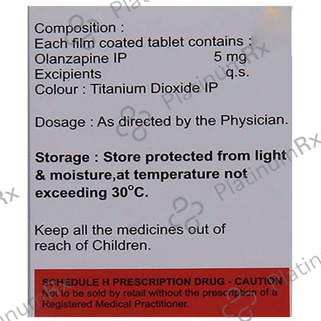 Olanex 5mg Tablet 10s