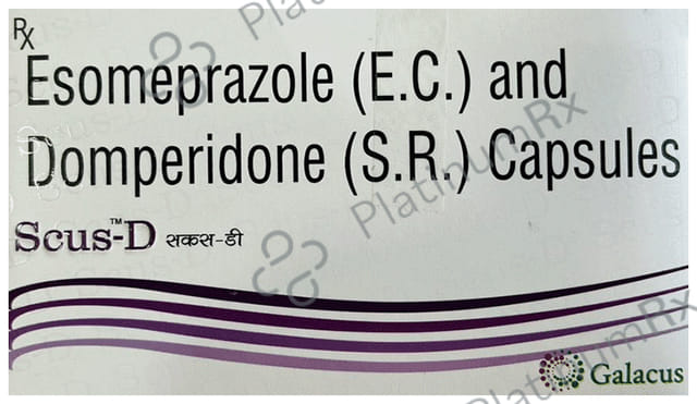 Scus D 30/40mg Capsule 10s