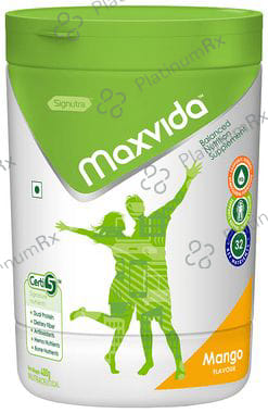 Maxvida Nutritional Supplement for Haemoglobin Formation & Immunity - Flavour Mango Powder 400 Powder