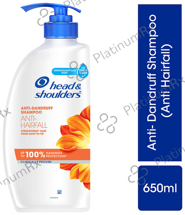 Head & Shoulders Anti-Dandruff Anti Hairfall Shampoo 650 ml