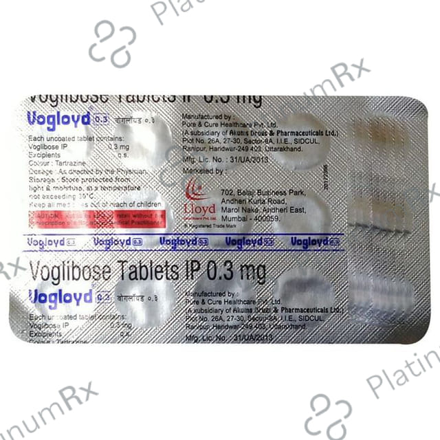 Vogloyd 0.3mg Tablet 10s