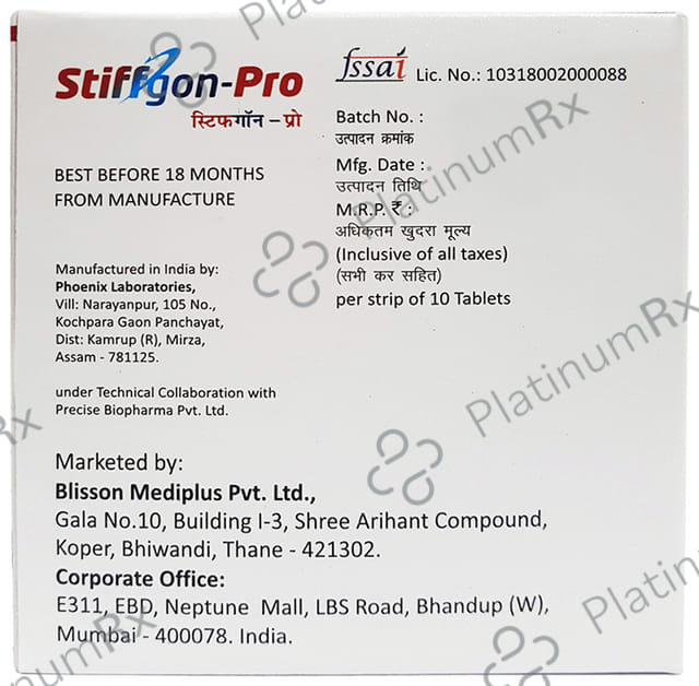 Stiffgon Pro Tablet 10s