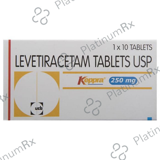 Keppra 250mg Tablet 10s
